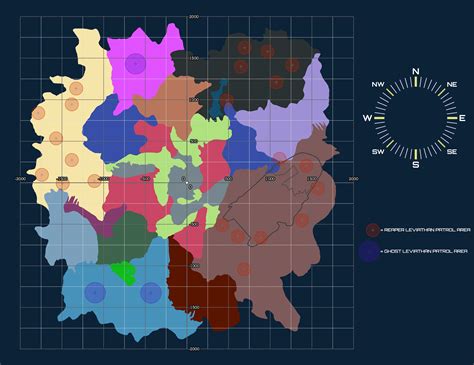 subnautica map|subnautica map with leviathan locations.